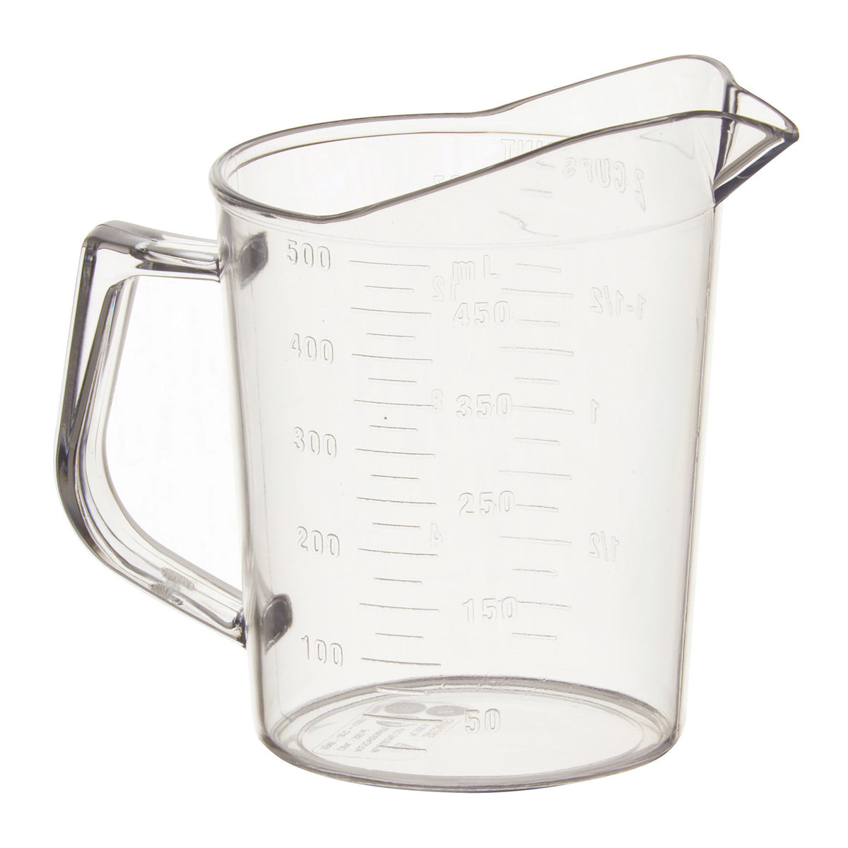 Picture of Winco PMU-50 Polycarbonate Measuring Cup - 1 Pint