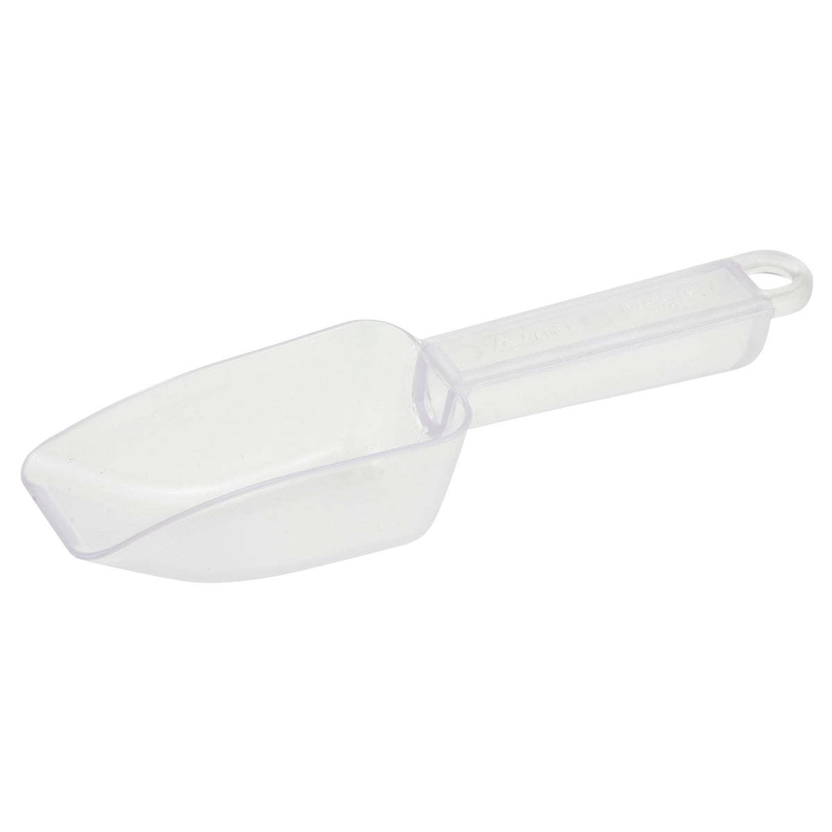 Picture of Winco PS-5 Scoop, Clear Polycarbonate - 5 oz