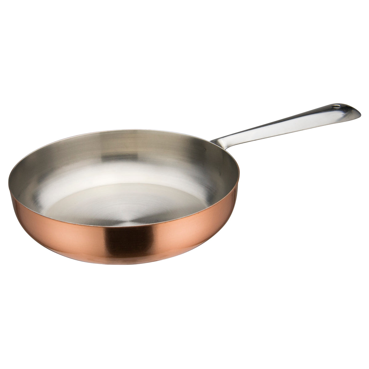 Picture of Winco DCWC-201C Mini Fry Pan, 5.5 in. Dia. x 1.38 in., Copper Plated