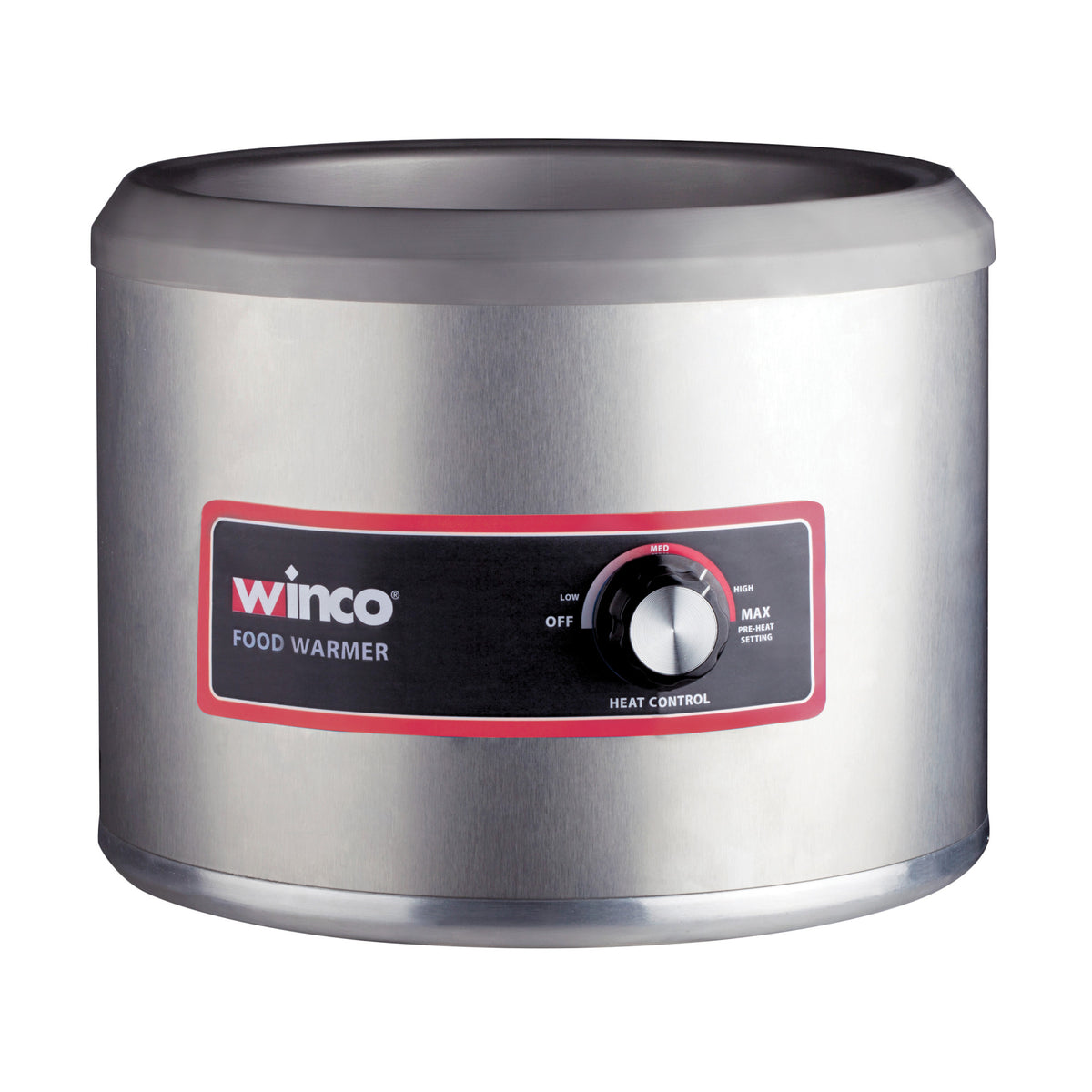 Picture of Winco FW-11R250 11 qt. Electric Round Food Warmer - 120V, 750W