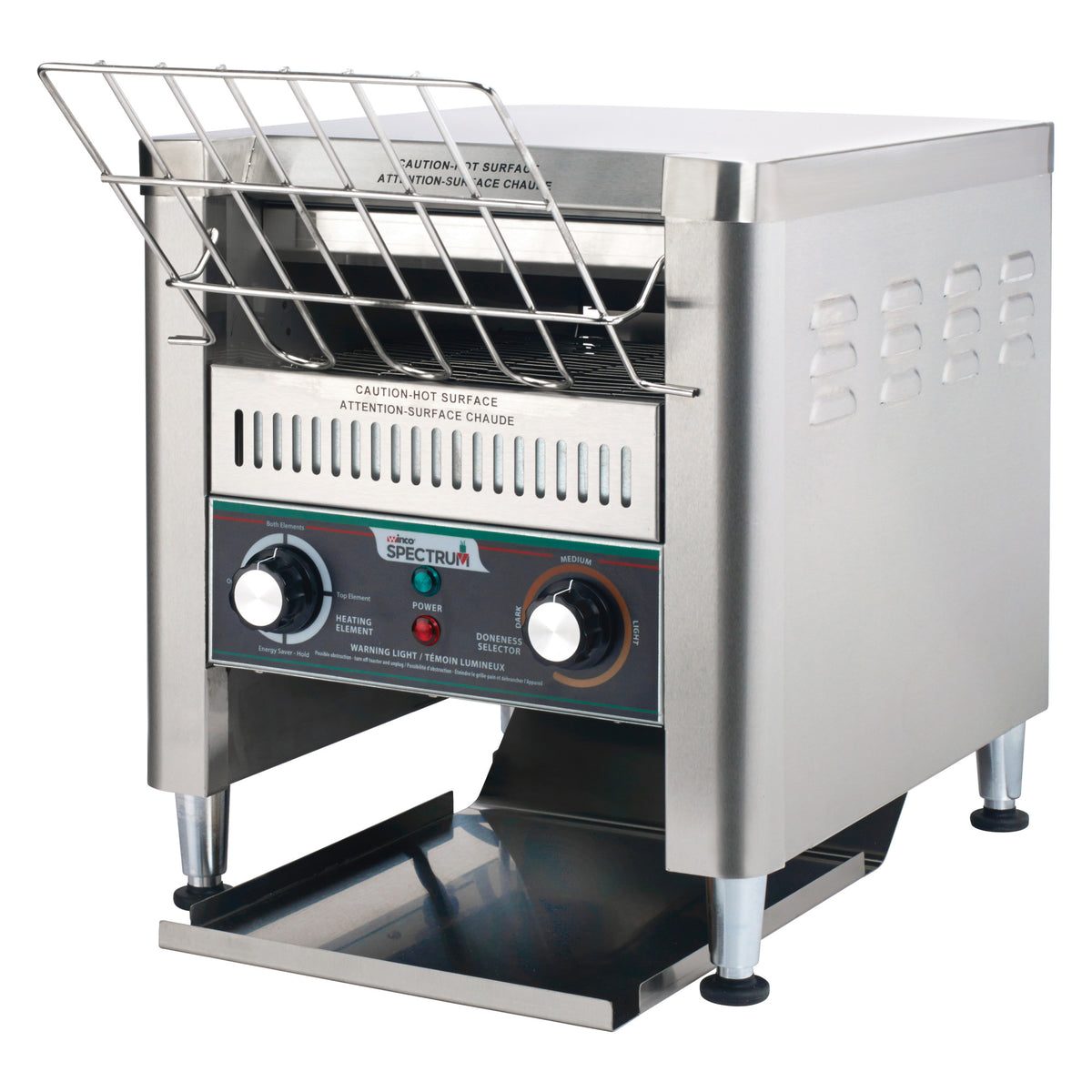 Picture of Winco ECT-700 Spectrum Electric Conveyor Toaster, 700 Slices Per Hour