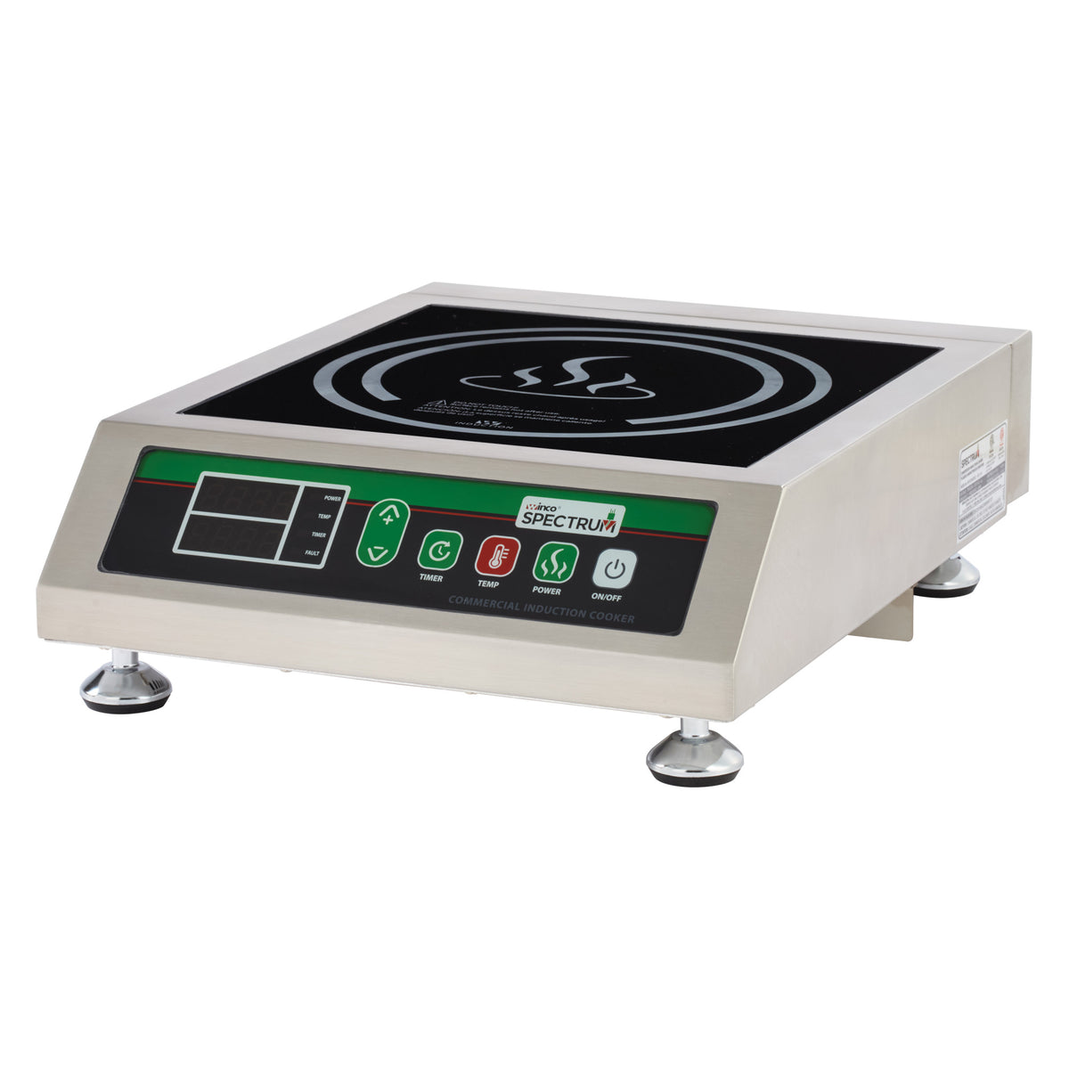 Picture of Winco EICS-34 Spectrum Countertop Induction Cookers - 3400 Watts - U.S. & Canada