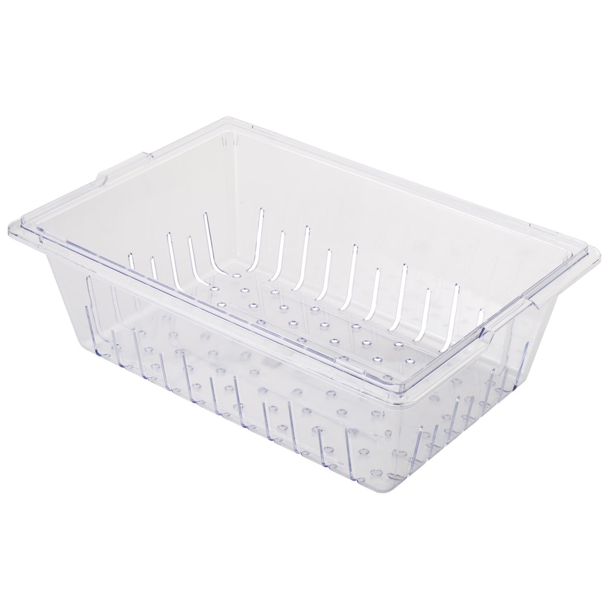 Picture of Winco PFSF-8C Clear Polycarbonate Colander for PFSF-9, NSF - 18 x 26 x 8.5 in.