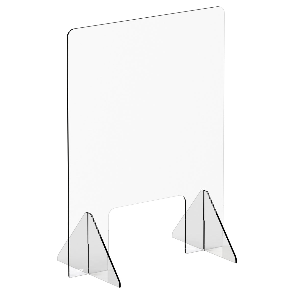 Picture of Winco ACSS-2432W Countertop Safety Shield - 24 x 32 x 14 in. with 12 x 8 in. Window, Acrylic