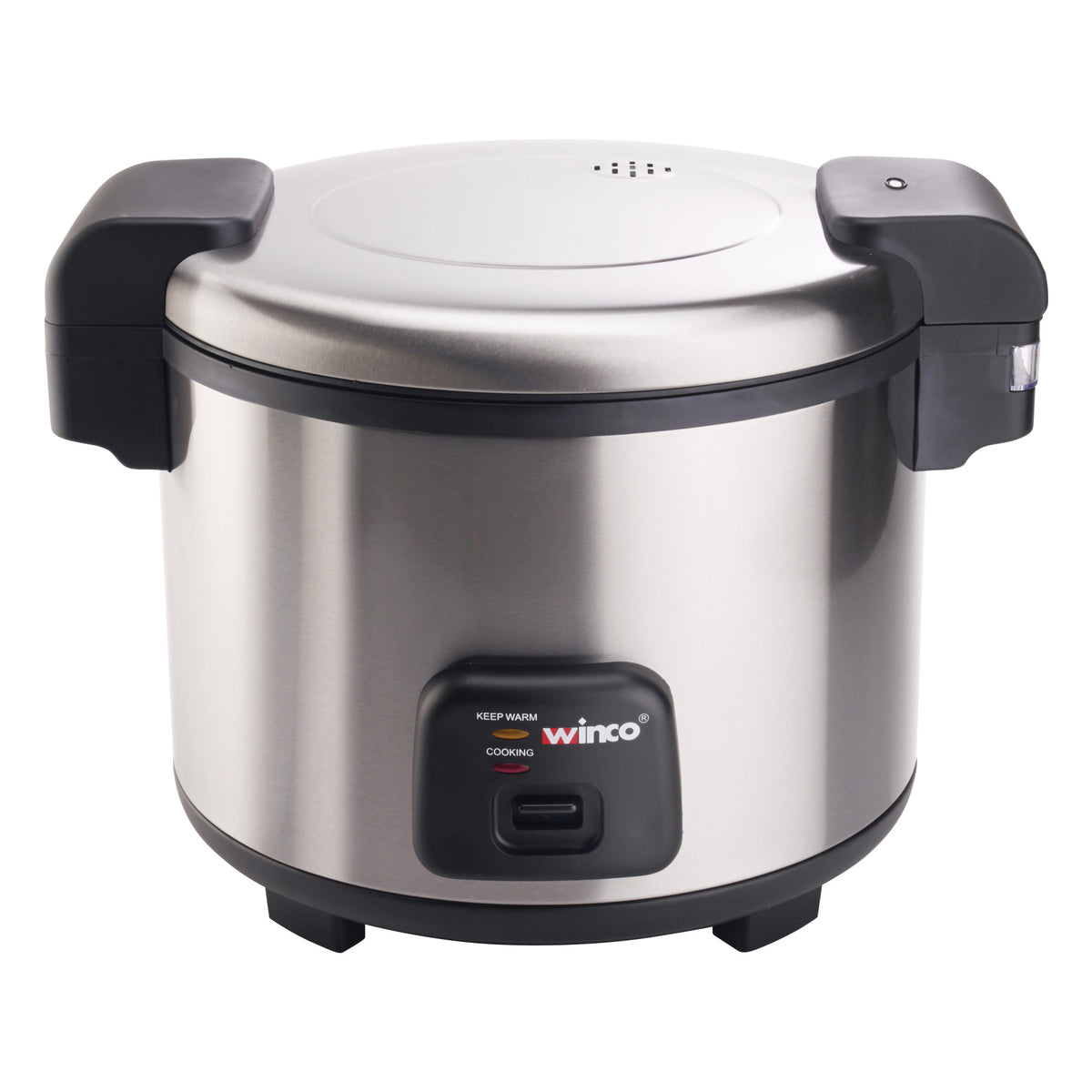 Picture of Winco RC-S301 Electric Rice Cooker & Warmer with Hinged Cover - 30 Cups, 120V