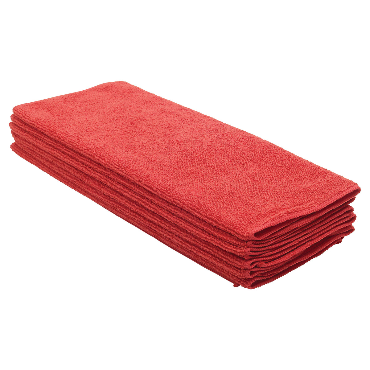 Picture of Winco BTM-16R Microfiber Towel, 16 x 16 in., 6 Piece, Red
