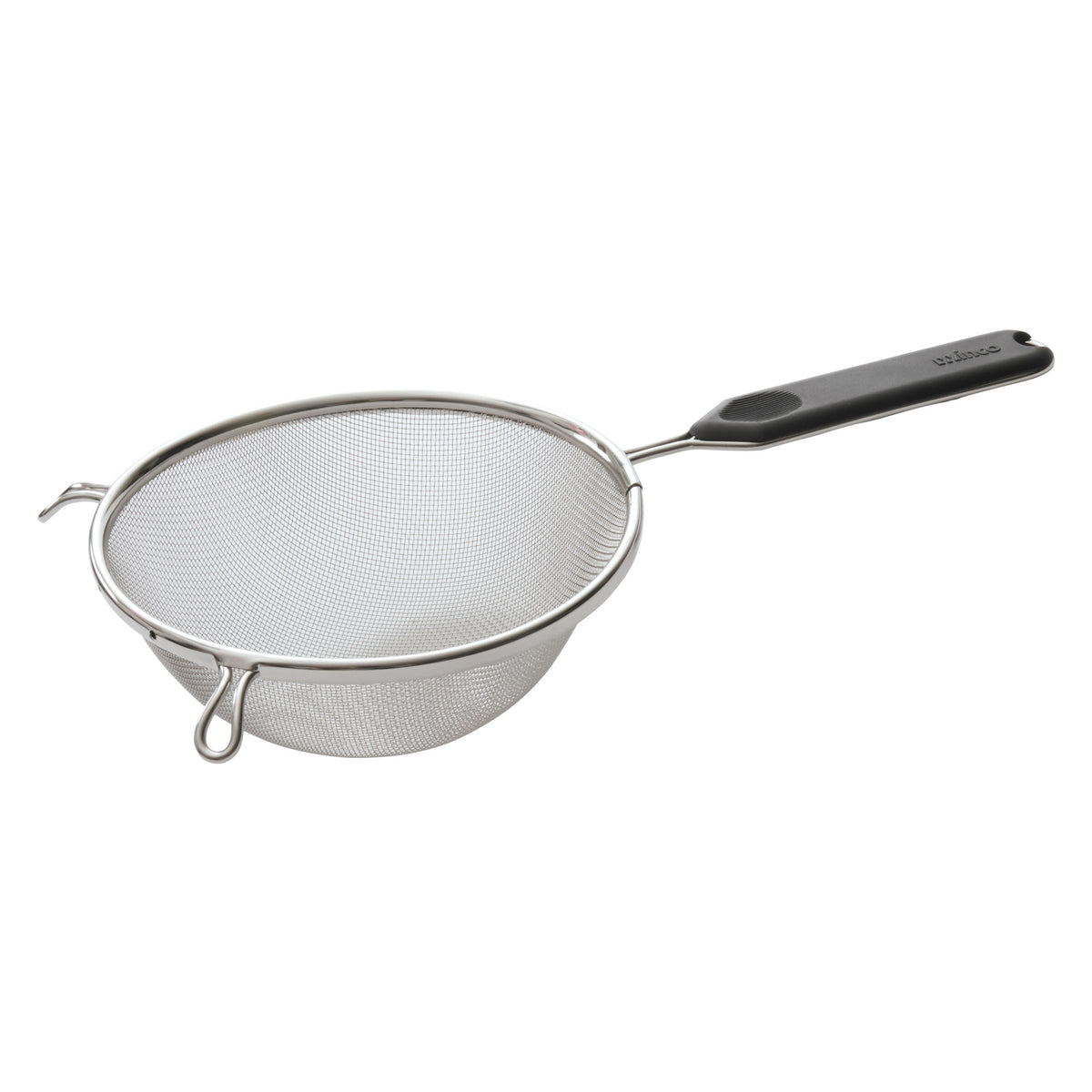 Picture of Winco MSTP-6SM 6.25 in. Single Medium Mesh Strainer with Plastic Handle, Stainless Steel
