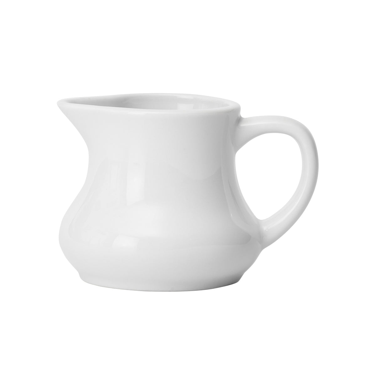 Picture of Winco ACD-4 Creamer, 4 oz, White Porcelain, 36 Piece - 3.25 in. Dia. x 2.13 x 2.5 in. - 3 Dozen