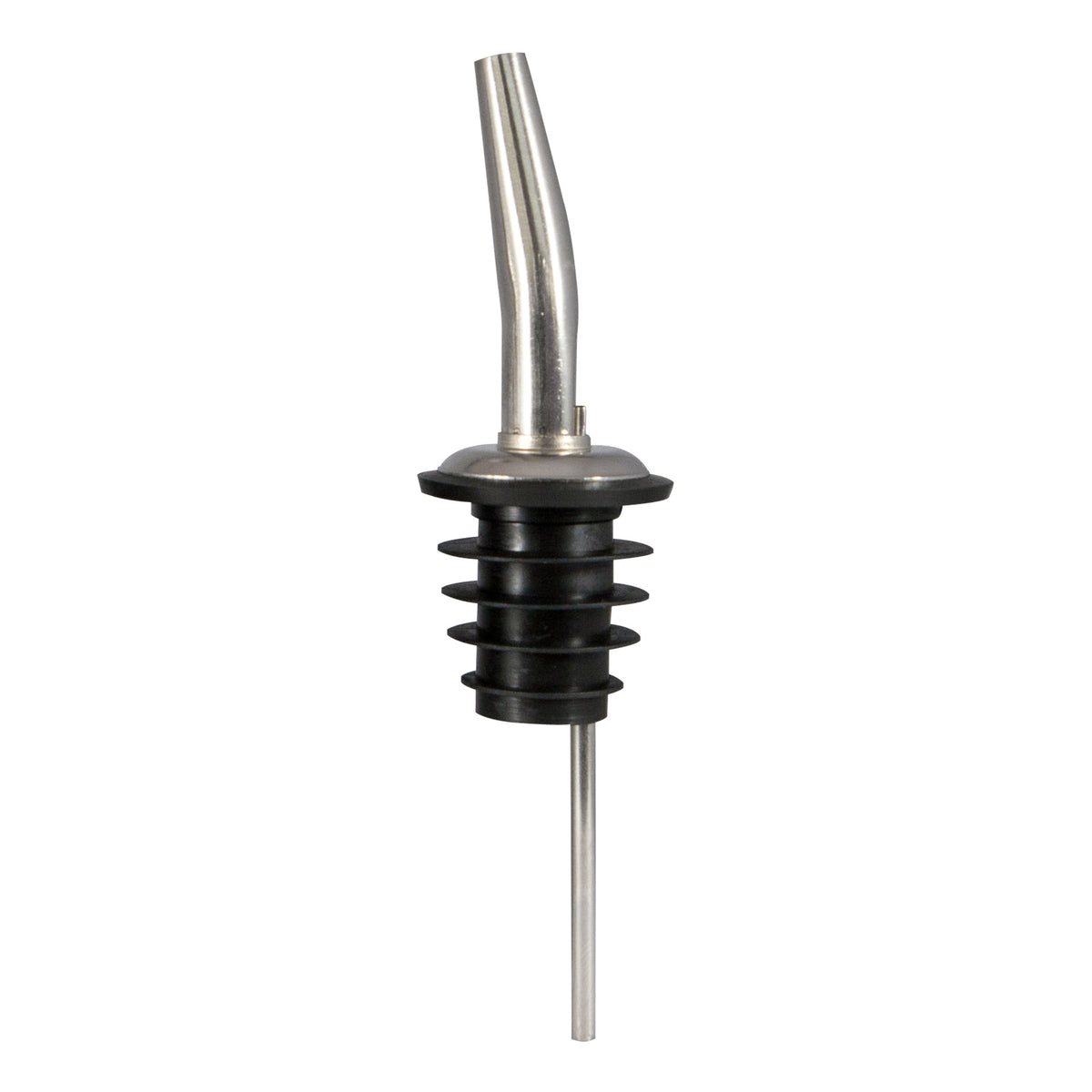 Picture of Winco CR-285P Bar Maid Betterway Stainless Steel Medium Speed Pourers, Tapered with Poly Cork, No Screen