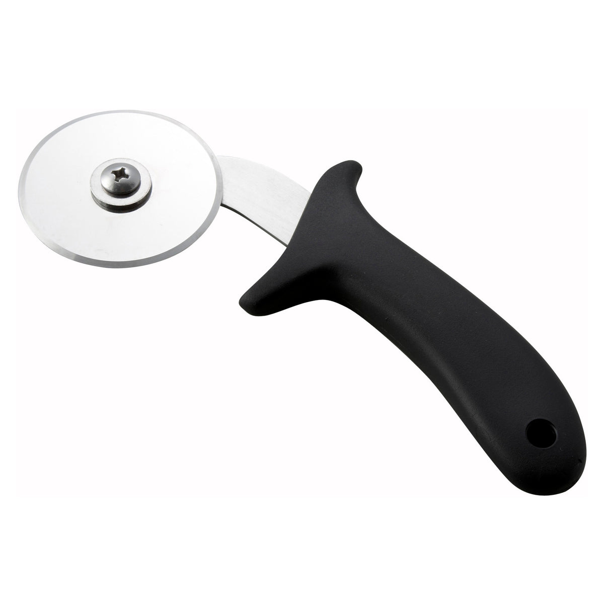 Picture of Winco PPC-2 Pizza Cutter, 2.5 in. Dia. Blade, Black Polypropylene Handle