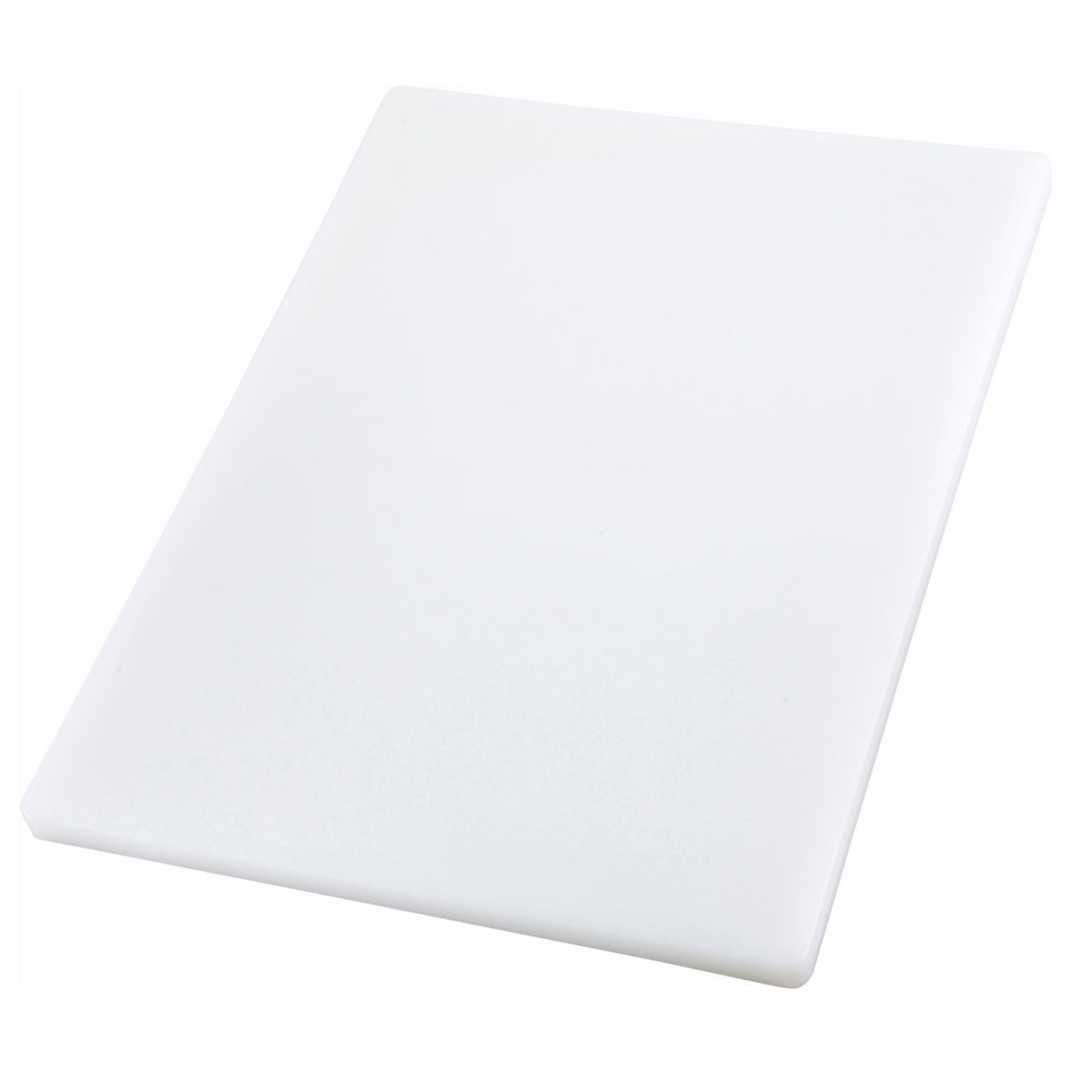 Picture of Winco CBXH-1824 White Rectangular Cutting Board - 18 x 24 x 1 in.