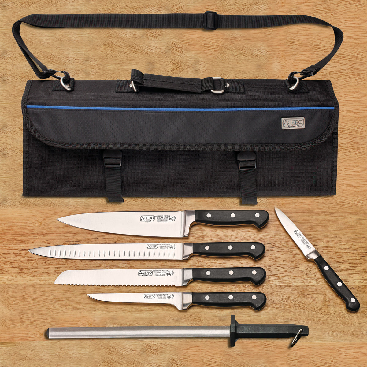 Picture of Winco KFP-KITA Acero 7 Piece Cutlery Set for KFP-35, 61, 80, 82, 101, 122, KS-06