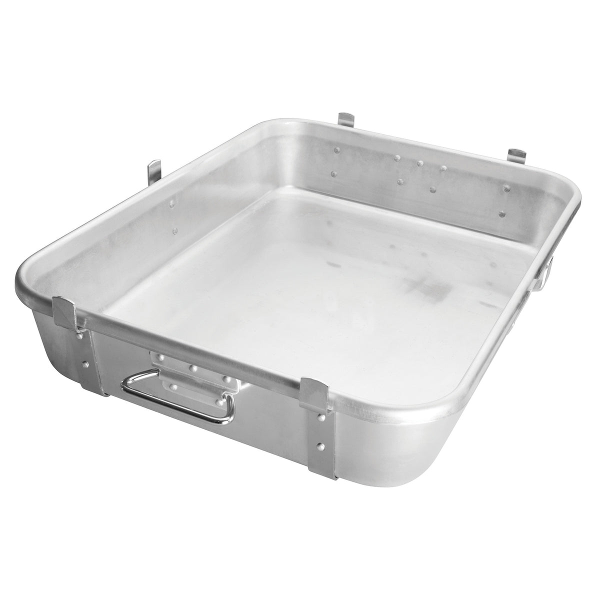 Picture of Winco ALRP-1824L Heavy-Duty Double Roaster with Straps, Lugs & Handles