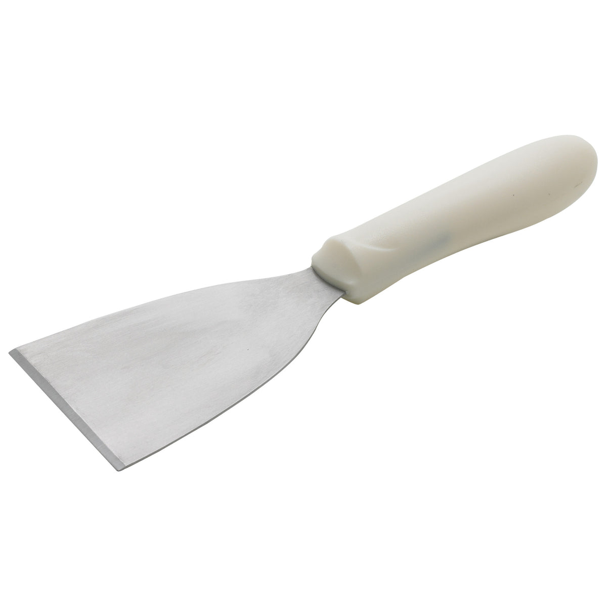 Picture of Winco TWP-32 Scraper, White Polypropylene Handle - 4.5 x 3.13 in.