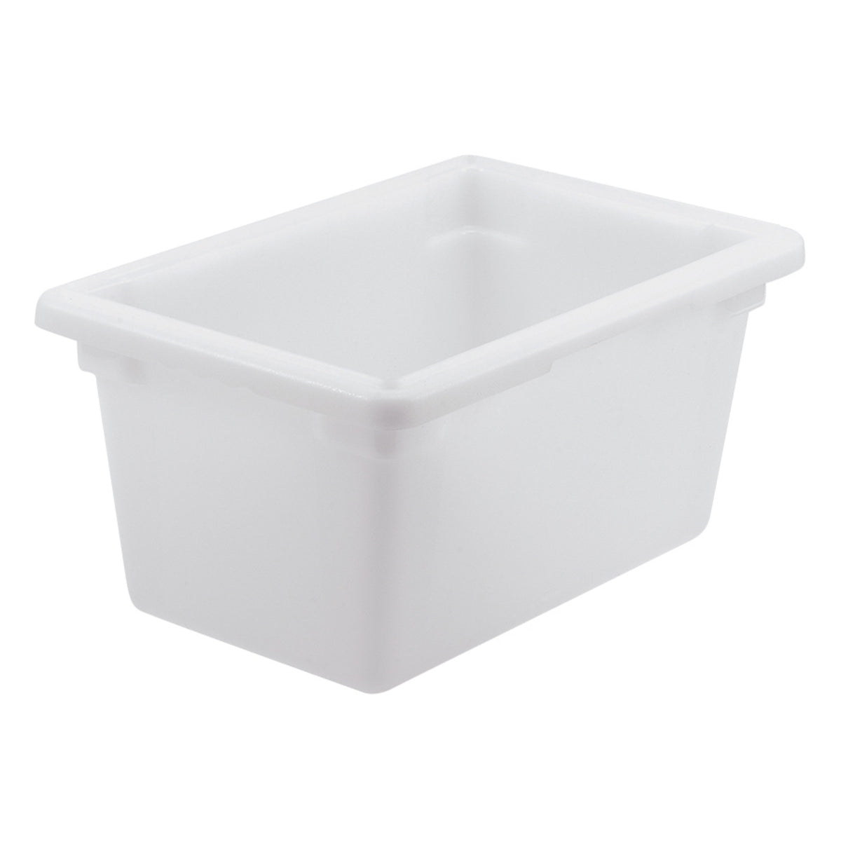 Picture of Winco PFHW-9 Food Storage Box, White Polypropylene - Half Size, 18 x 12 x 9 in.