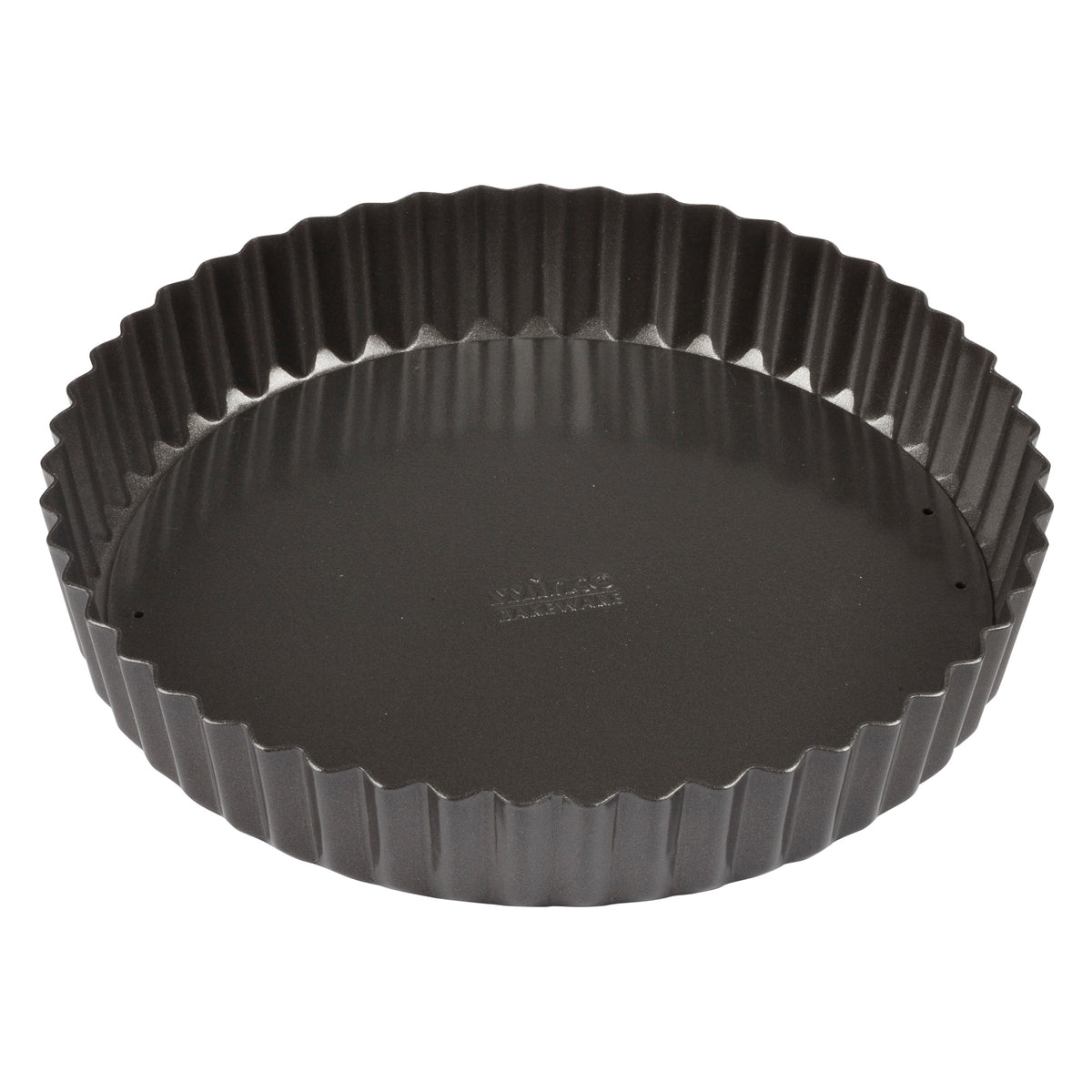 Picture of Winco FQP-8 Quiche Pan, Non-Stick, Aluminized Carbon Steel - 8 in. Dia.