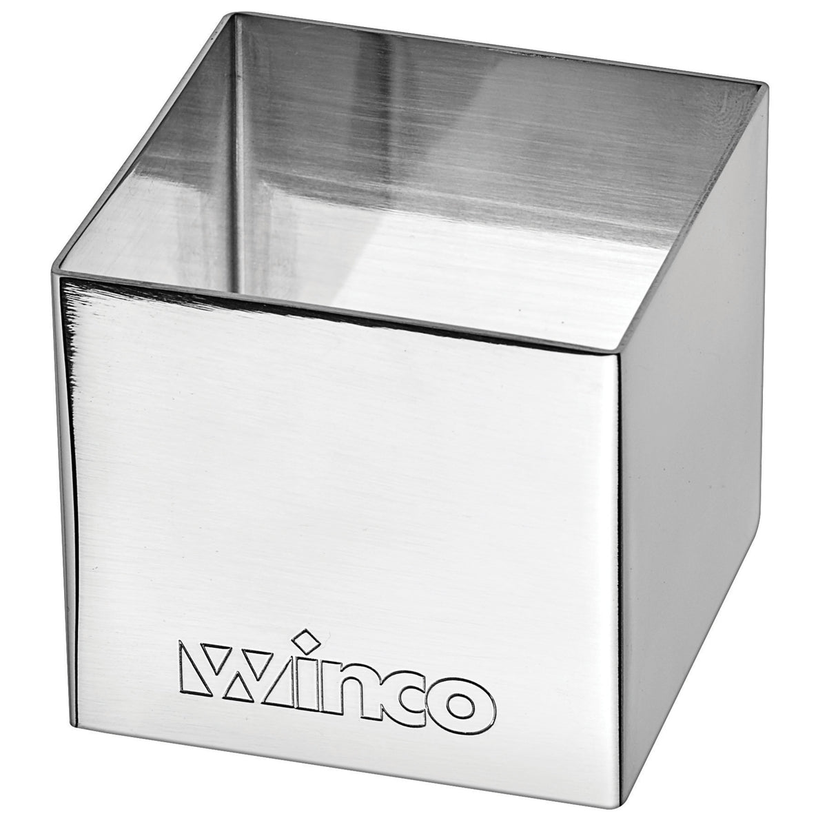 Picture of Winco SPM-22S Stainless Steel Pastry Mold - Square, 2 x 2 in.