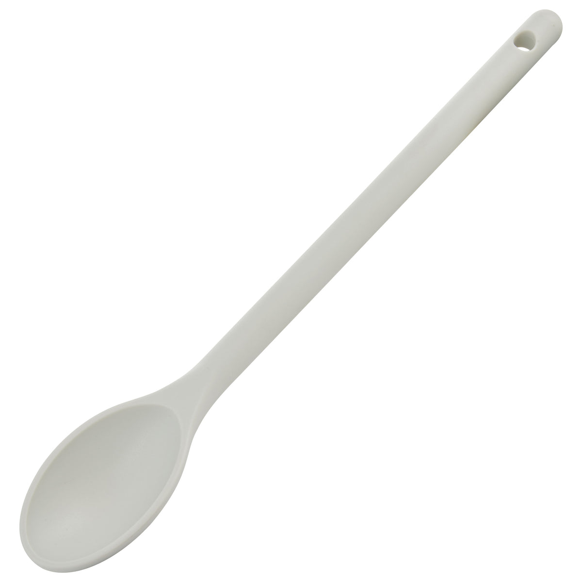 Picture of Winco NS-12W High Heat Nylon Spoon - 12 in., Off White