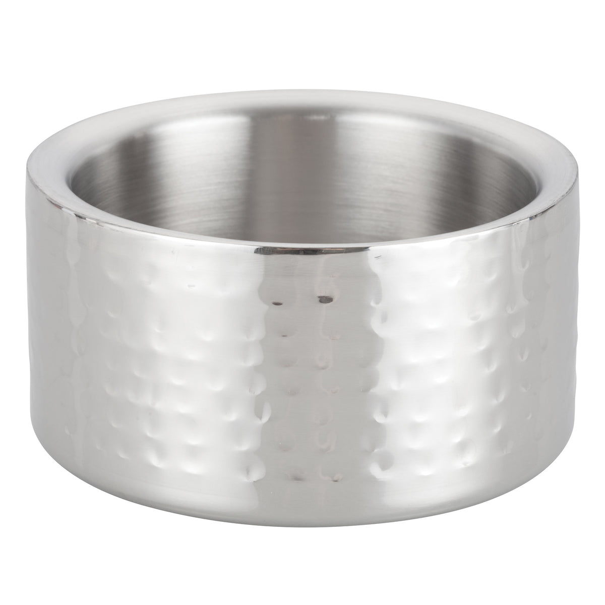 Picture of Winco DWCC-5H Double-Wall Wine Coaster - Hammered, 5 in. Dia.