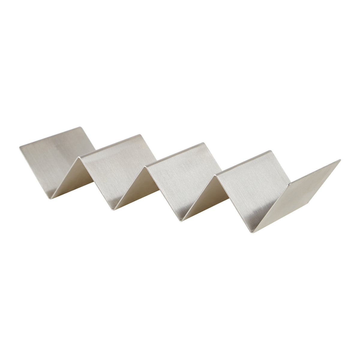 Picture of Winco TCHS-34 Taco Holder, Stainless Steel - 3-4 Slots
