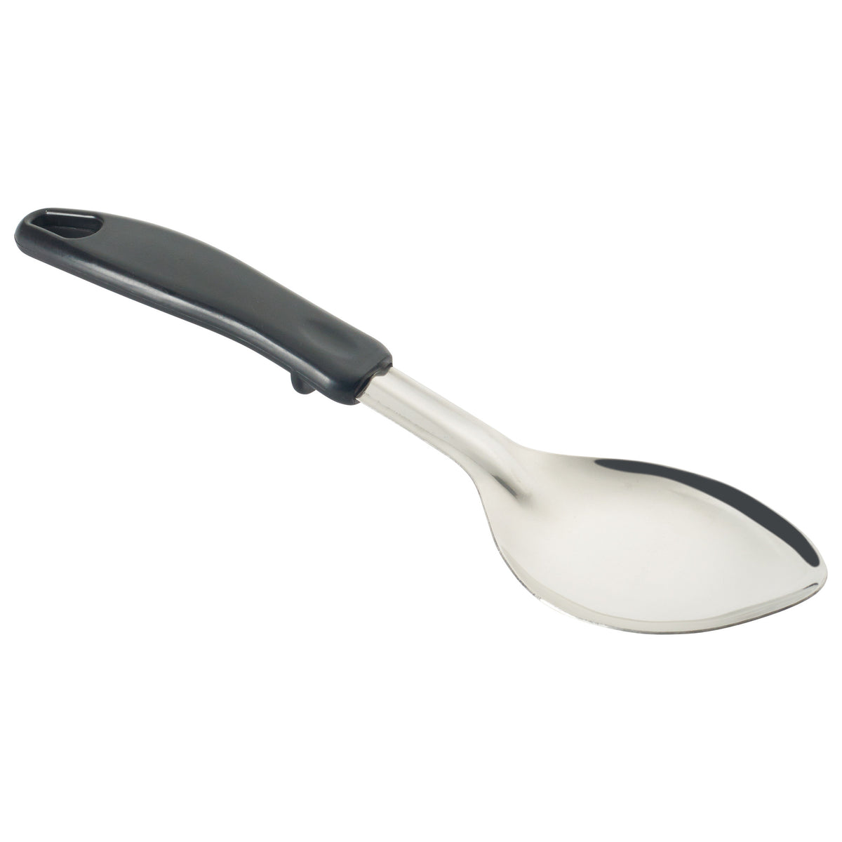 Picture of Winco BHOP-11 Basting Spoon with Stop-Hook Polypropylene Handle - Solid, 11 in.