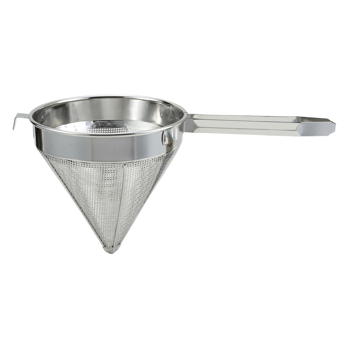 Picture of Winco CCS-8C Stainless Steel China Cap Strainer - 8 in., Coarse