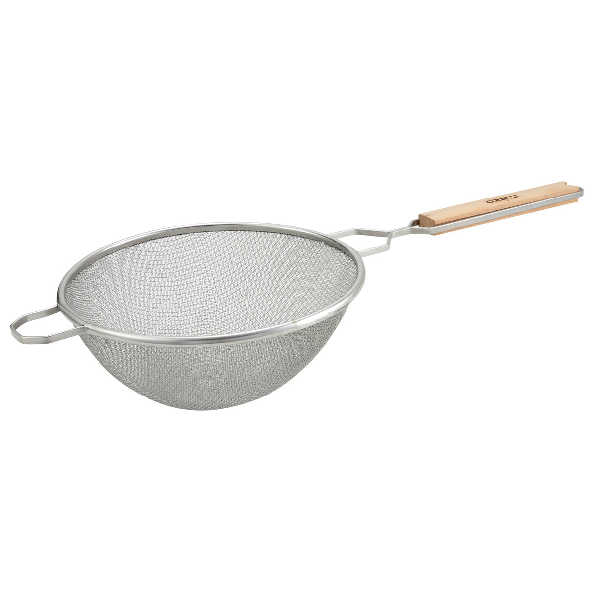 Picture of Winco MS2K-10D Fine Mesh Strainer, Stainless Steel - Double, 10.5 in.