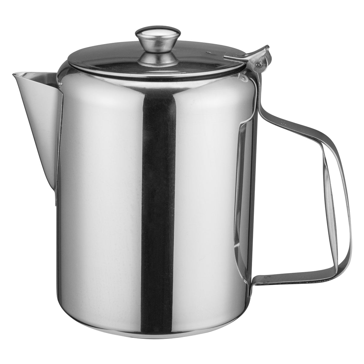 Picture of Winco W670 Short Spout Beverage Server, Stainless Steel - 70 oz