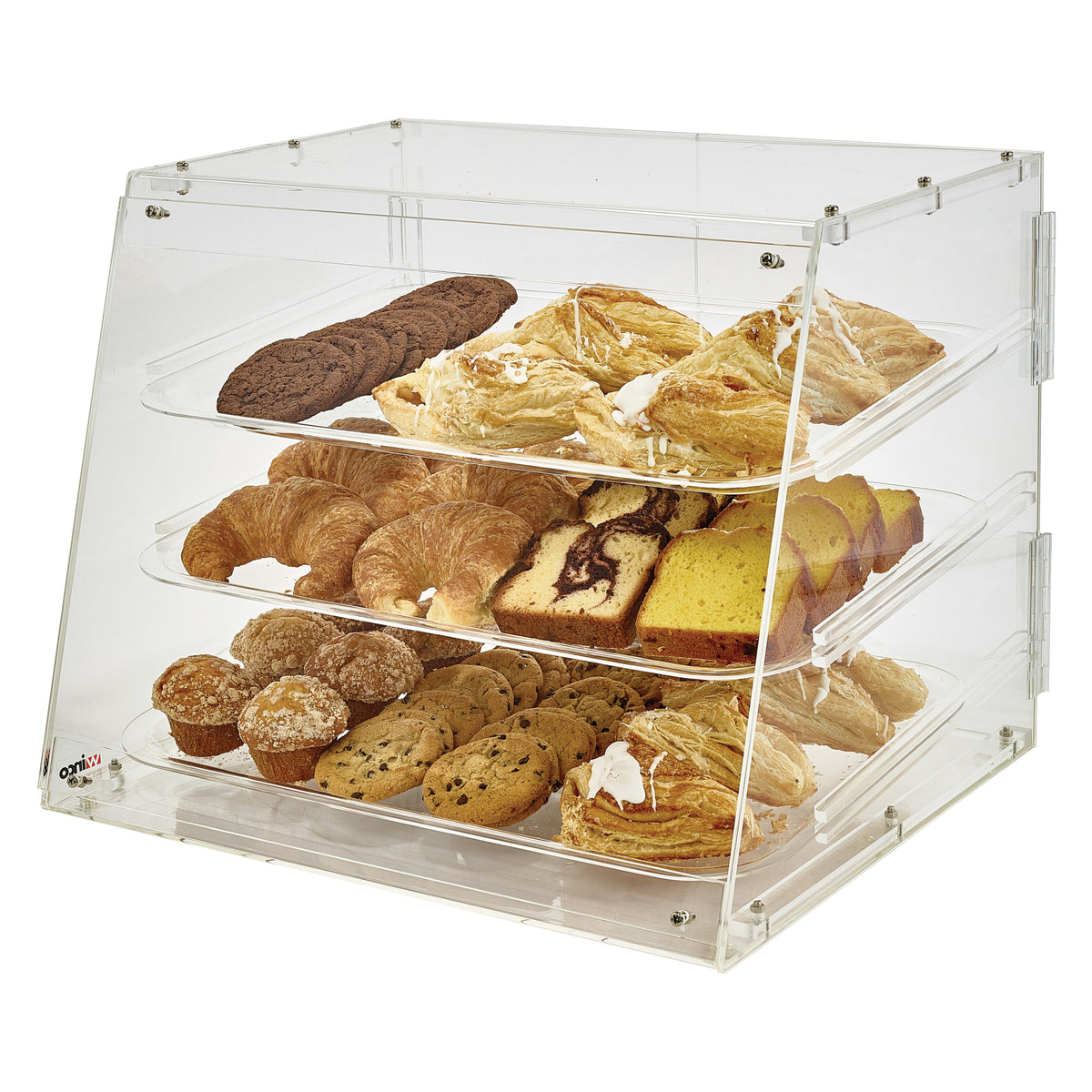 Picture of Winco ADC-3 Acrylic Tiered Display Case - 3-Tray