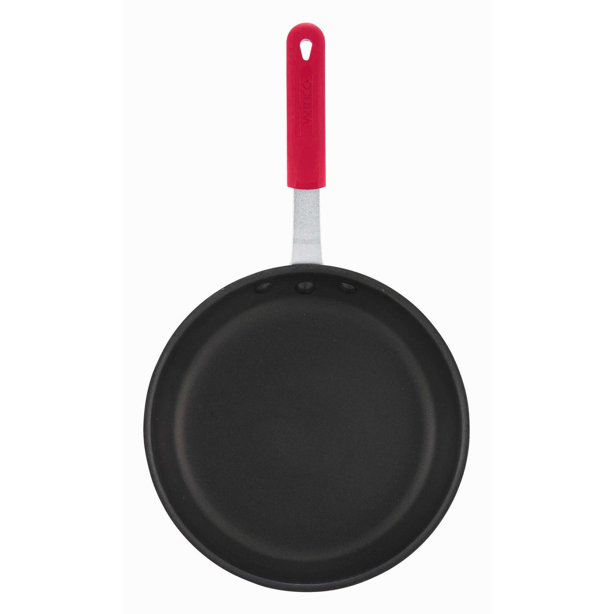 Picture of Winco AFP-10NS-H Aluminum Fry Pan, Majestic, Quantum2 Non-Stick - 10 in. Dia. with Silicone Sleeve