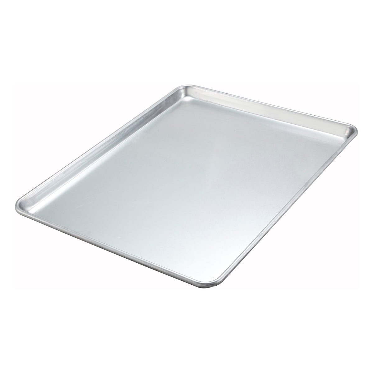 Picture of Winco ALXP-1622 Aluminum Sheet Pan, Closed Bead - 0.67 Size - 16 x 22 in. - 19 Gauge