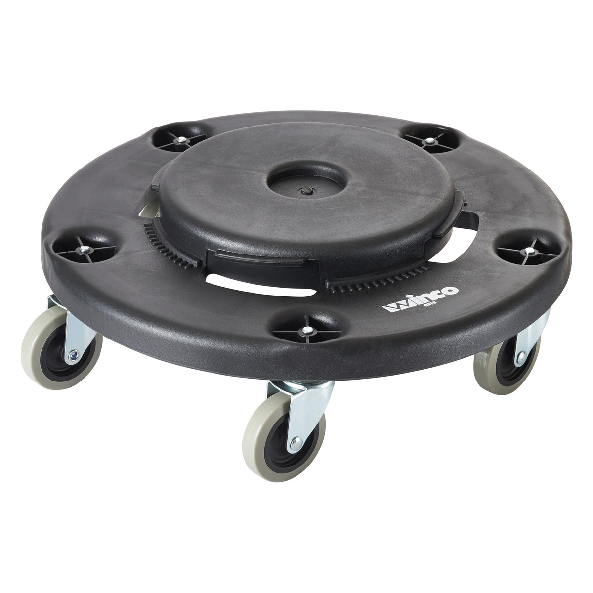 Picture of Winco DLR-18 Round Trash Can Dolly, 18 in.