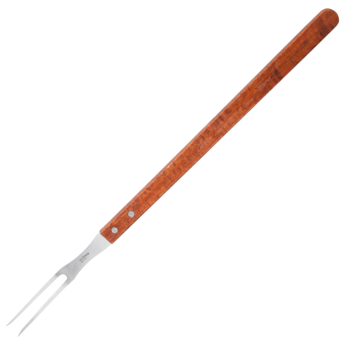 Picture of Winco KPF-210 Pot Fork with Wooden Handle - 21 in.