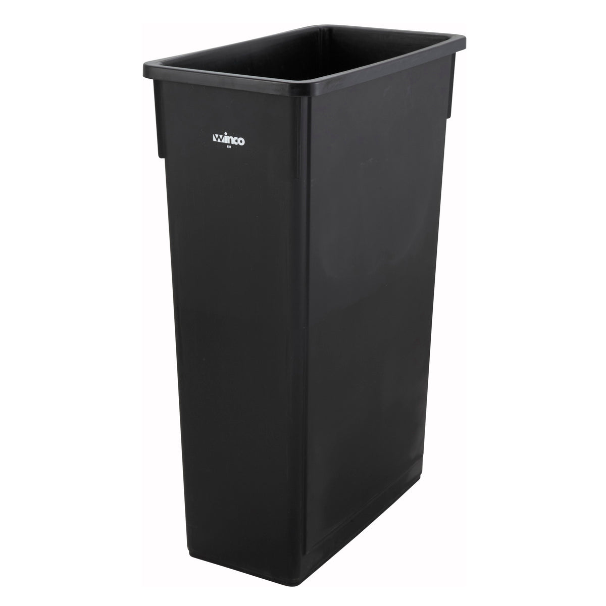 Picture of Winco PTC-23K 23 gal Slender Trash Cans - Black