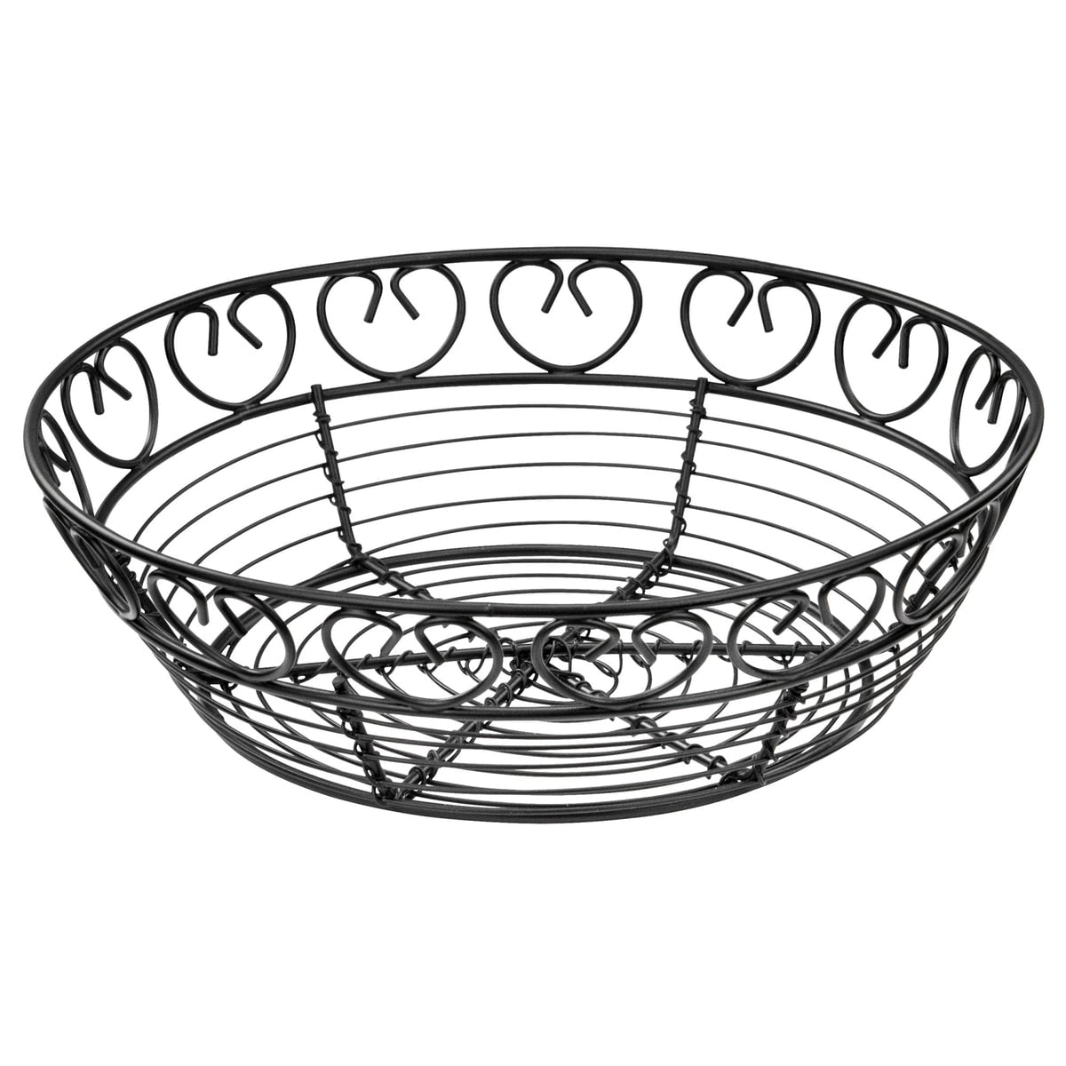 Picture of Winco WBKG-8R 8 in. Round Wire Serving Basket