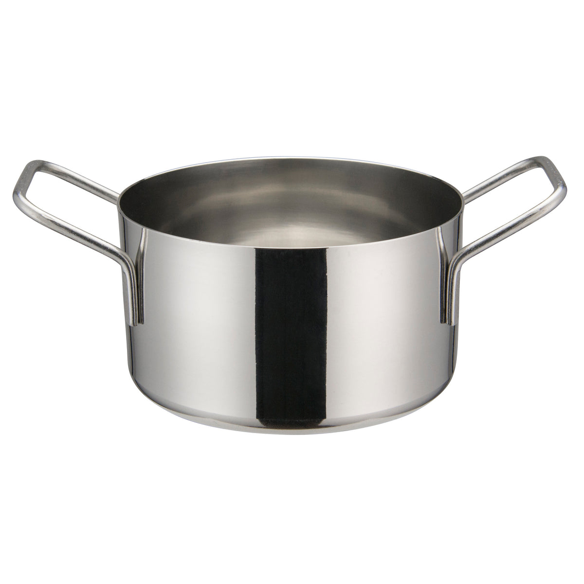 Picture of Winco DCWE-104S Mini Casserole, Stainless Steel - 4.25 in.