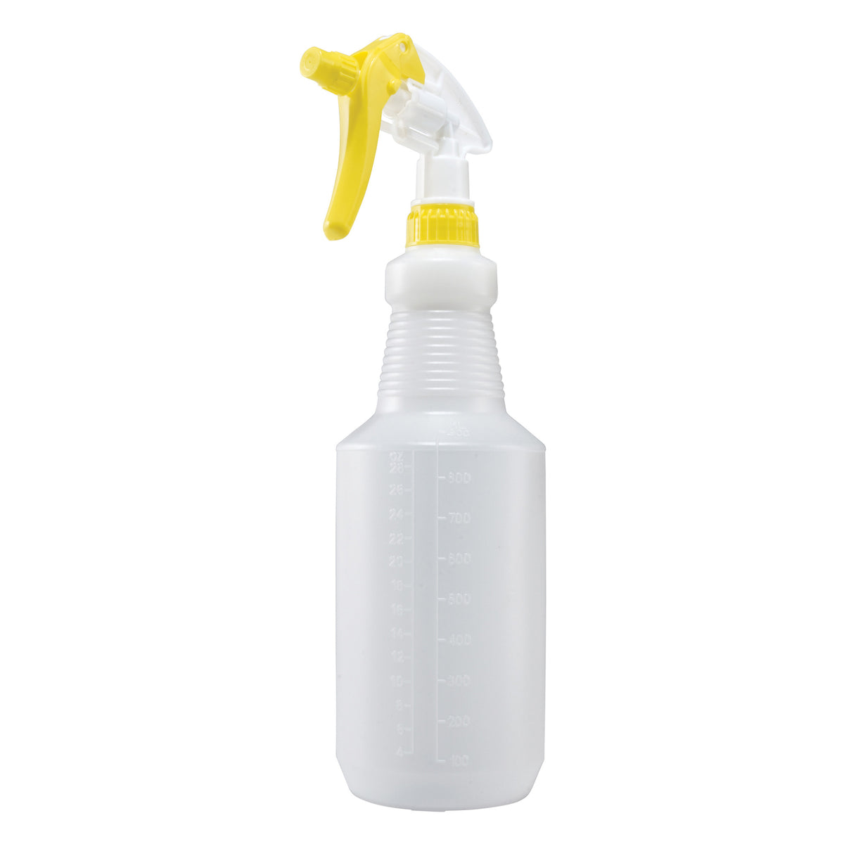 Picture of Winco PSR-9Y 28 oz Color-Coded Spray Bottle - Yellow
