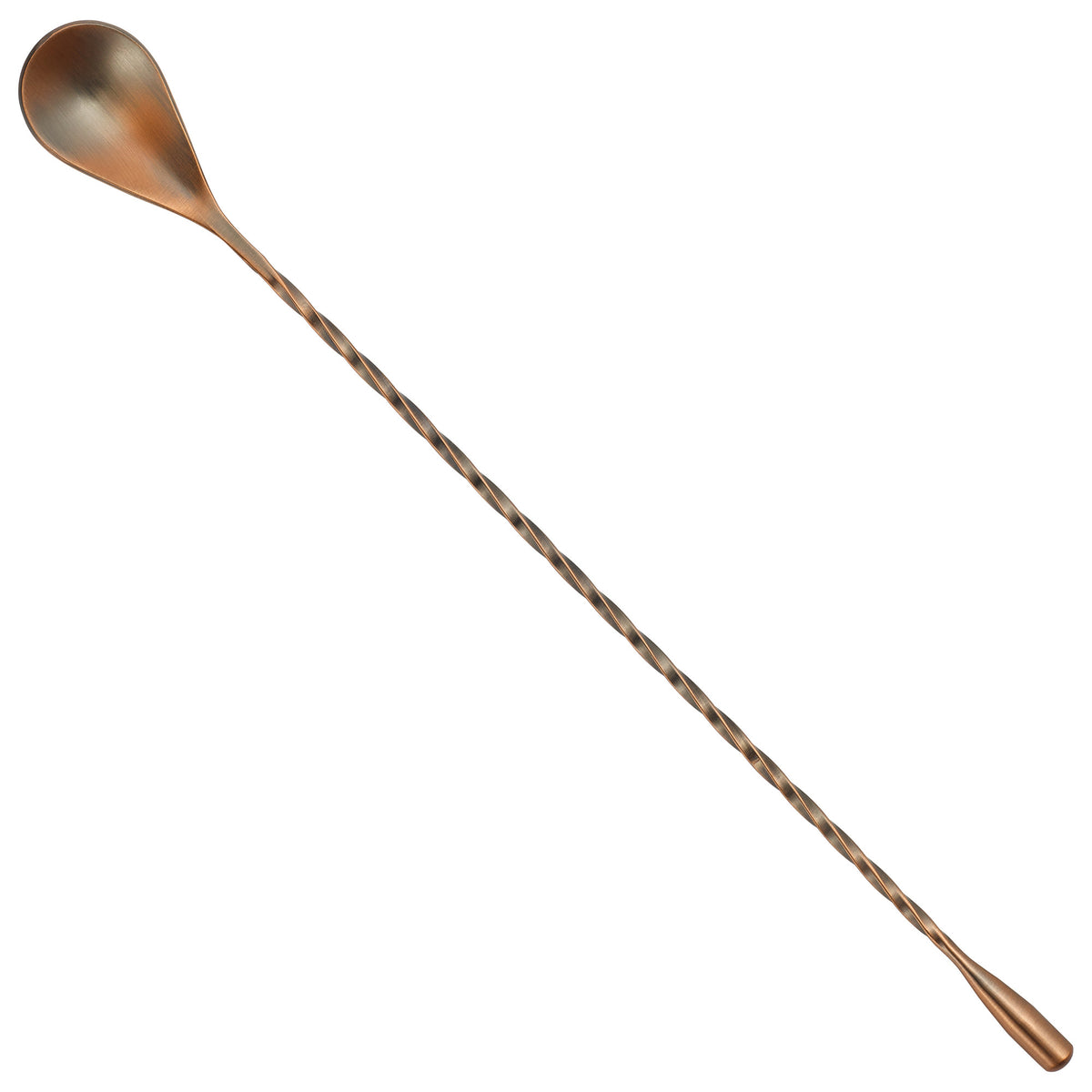 Picture of Winco BABS-12AC After 5 Bar Spoon, Antique Copper, 12 in. - 18-8 Stainless Steel