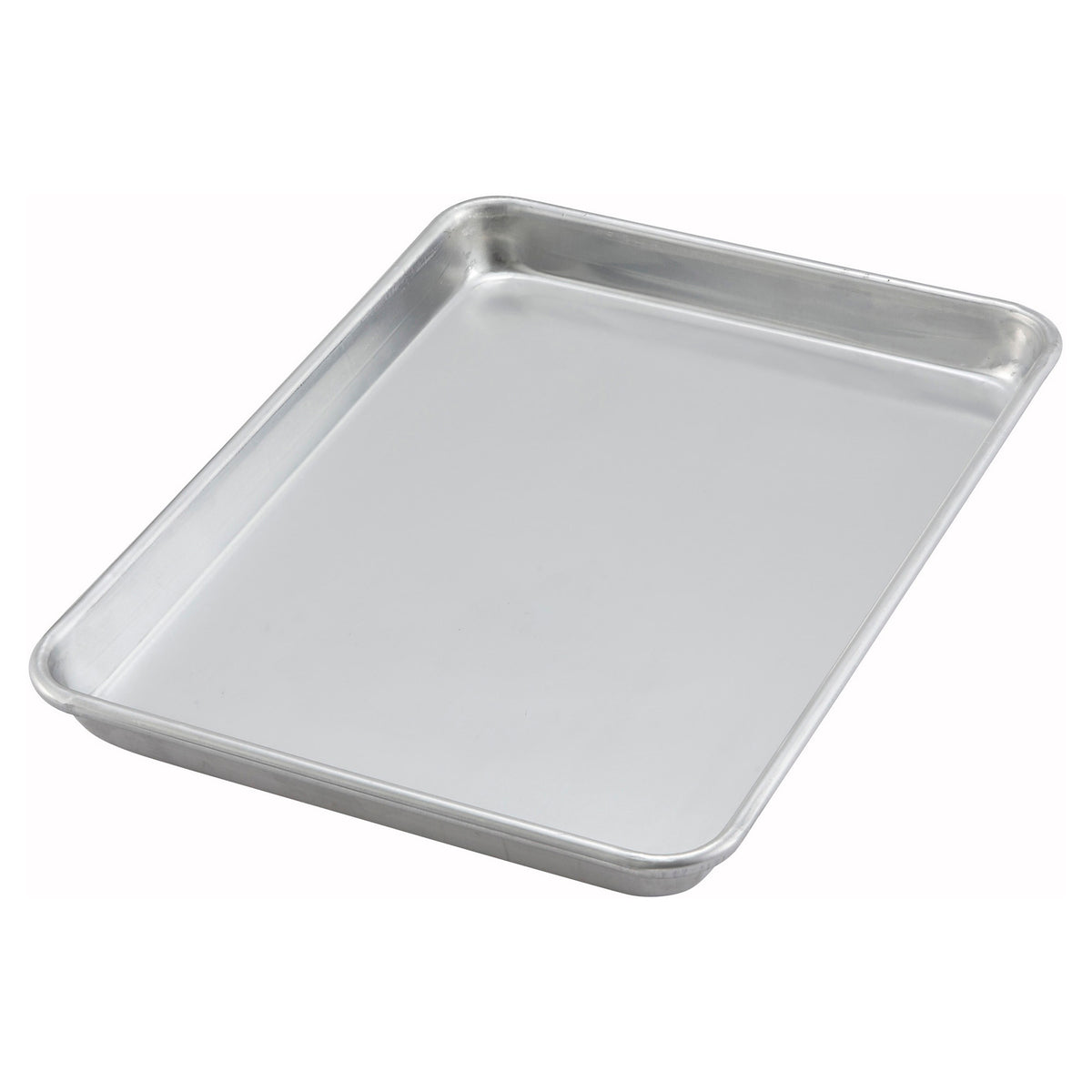 Picture of Winco ALXP-1204 Aluminum Sheet Pan, Open Bead - Quarter Size - 9.5 x 13 in. - 16 Gauge