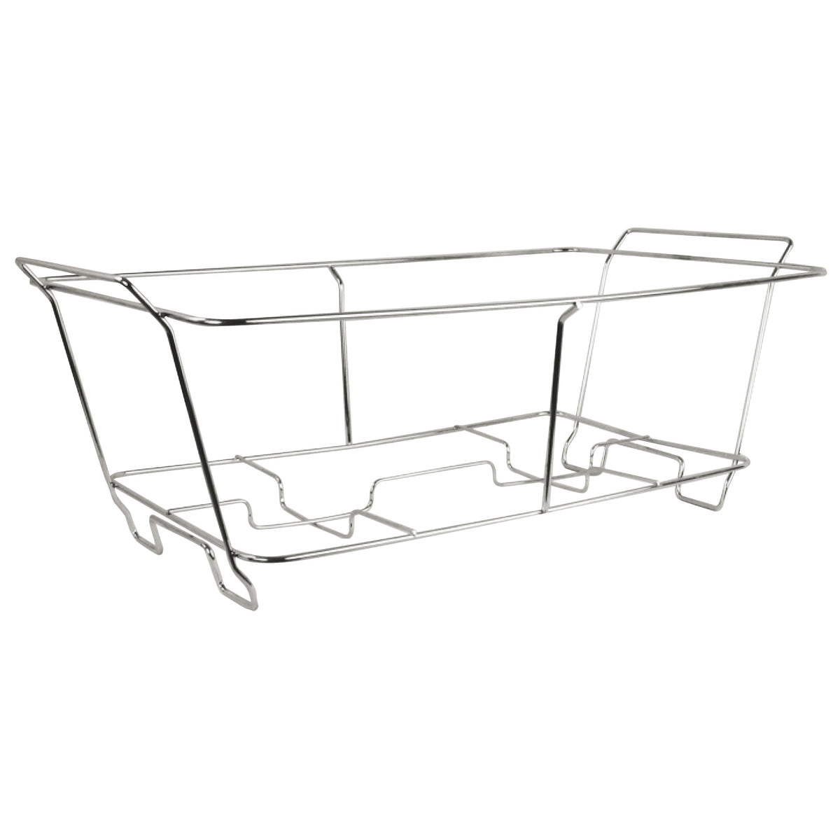 Picture of Winco C-1F Wire Stand for Full Size Foil Steam Pans with Supports for 2 Fuel Cans