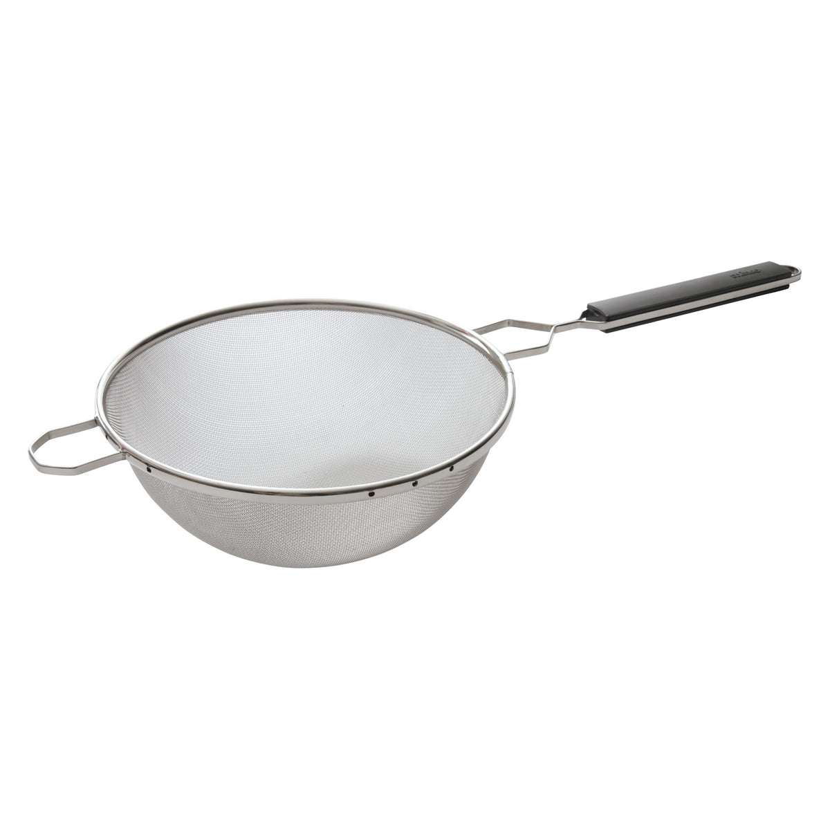 Picture of Winco MSTP-10SM 10.25 in. Single Medium Mesh Strainer with Plastic Handle
