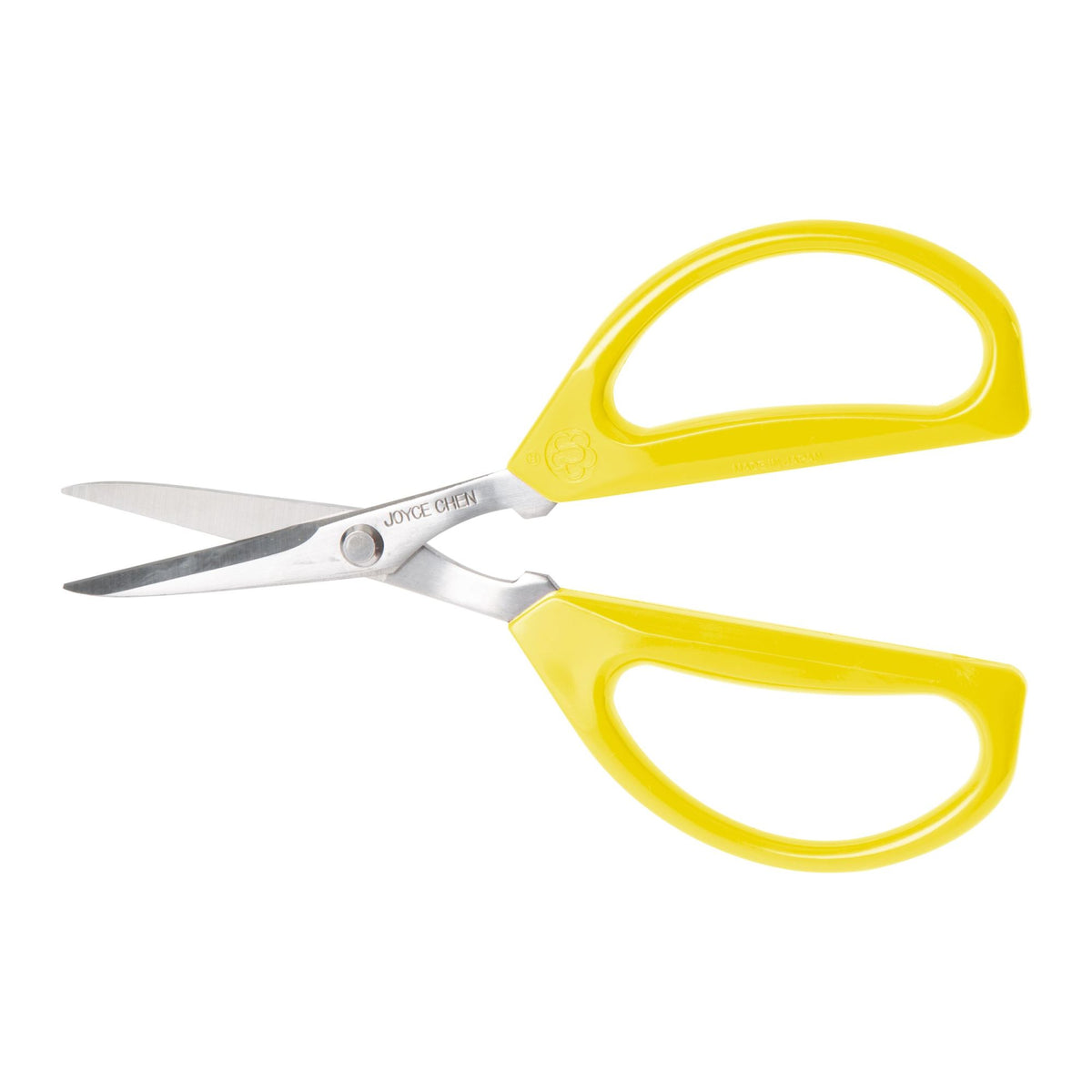 Picture of Winco KCHZ09007 Joyce Chen Original Unlimited Kitchen Scissors with Yellow Handles, Pack of 2