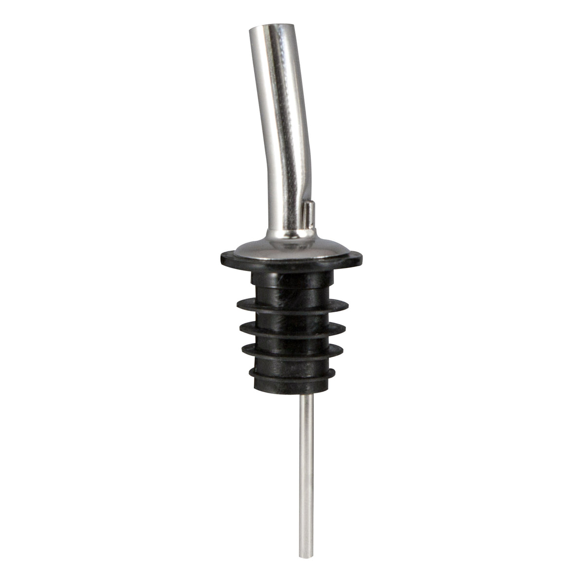 Picture of Winco CR-220P Bar Maid Betterway Stainless Steel Speed Pourers with Poly Cork, No Screen - 12 Piece