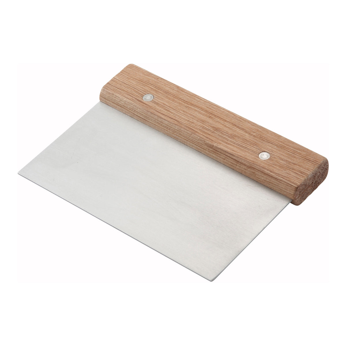 Picture of Winco DSC-3 Dough Scraper, Wooden Handle