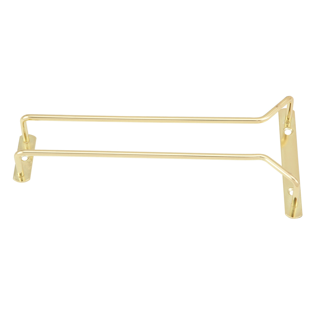 Picture of Winco GH-10 10 in. Wire Single Channel Glass Hanger, Brass Plated