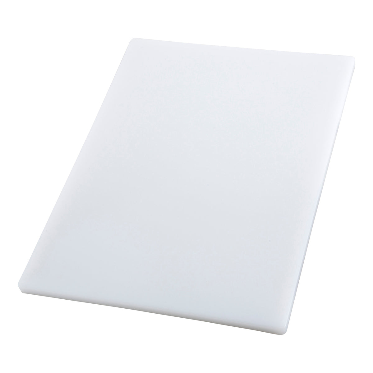 Picture of Winco CBH-1218 White Rectangular Cutting Board - 12 x 18 x 0.75 in.