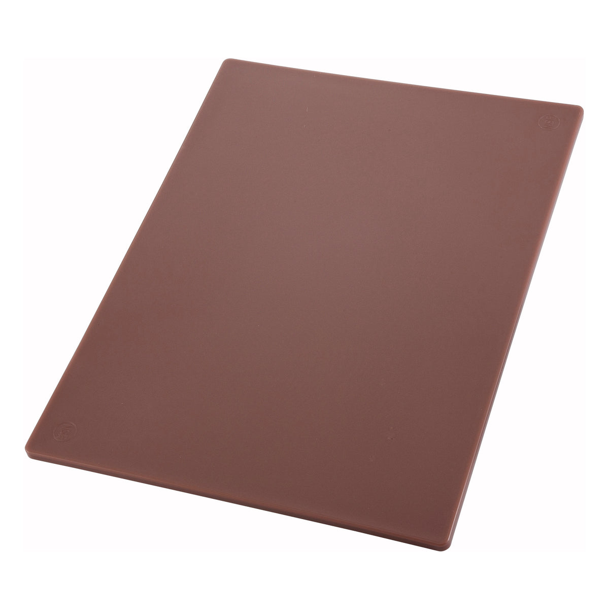 Picture of Winco CBBN-1218 Haccp Color-Coded Cutting Board - 12 x 18 x 0.5, Brown