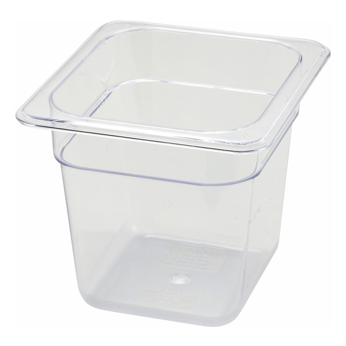 Picture of Winco SP7606 Polycarbonate Food Pan, 0.17 Size - 6 in.