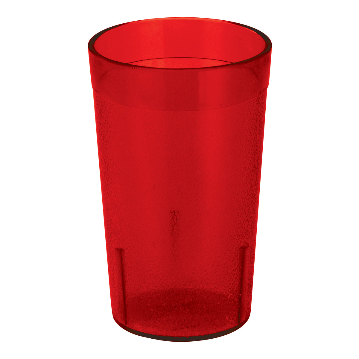 Picture of Winco PTP-05R Pebbled Tumblers - 5 oz, Red
