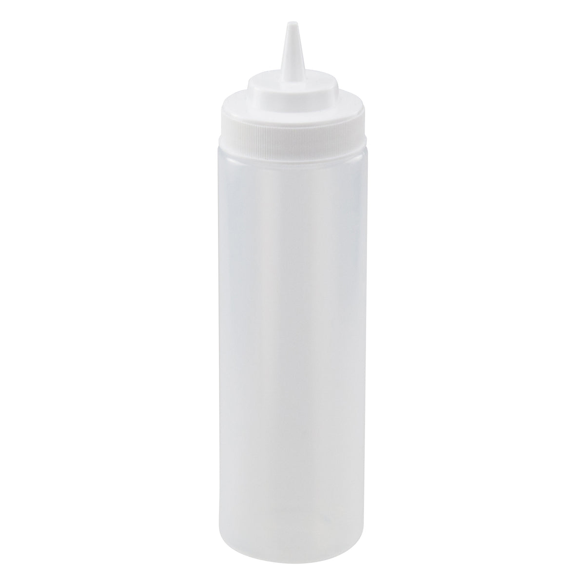 Picture of Winco PSW-24 24 oz Squeeze Bottles, Wide Mouth, Clear - 6 Piece